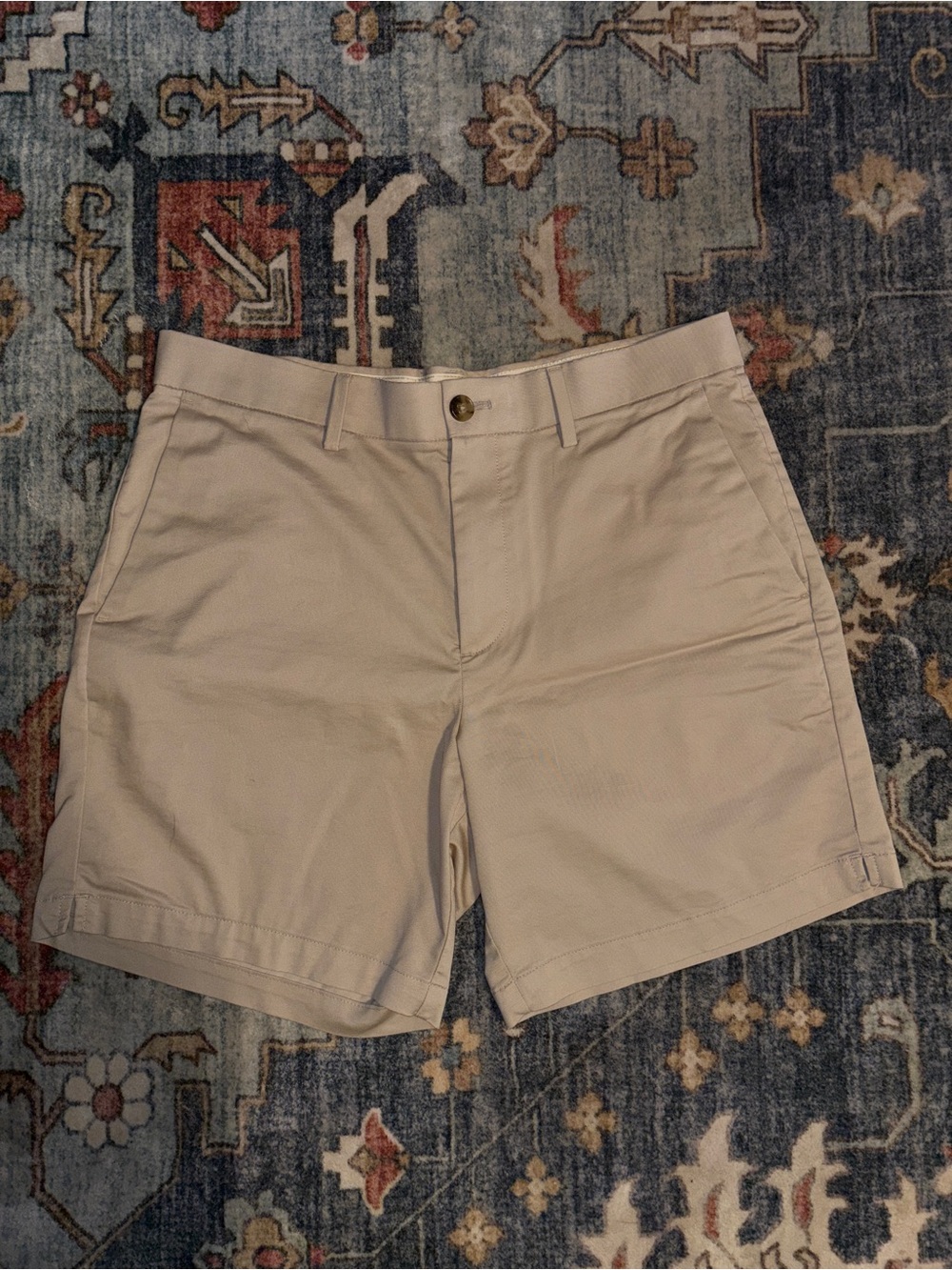 Men's Khaki Casual Shorts